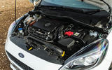 Britain's best affordable drivers car 2020 - Fiesta Mountune - engine Britain's best affordable drivers car 2020 - Fiesta Mountune - engine