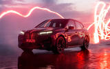 85 BMW iX M60 2022 reveal light paint 85 BMW iX M60 2022 reveal light paint