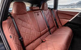 85 BMW iX prototype ride 2021 rear seats