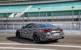 2019 BMW M8 prototype ride - static rear three quarters