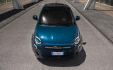 Fiat 500 electric 2020 official press images - static front Fiat 500 electric 2020 official press images - static front