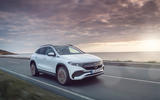 85 Mercedes Benz EQA official images on road front