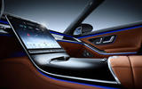 2021 Mercedes-Benz S-Class official reveal images - centre console 2021 Mercedes-Benz S-Class official reveal images - centre console