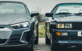 86 Audi quattro meets e tron gt headlights 86 Audi quattro meets e tron gt headlights