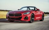 2019 BMW Z4 official reveal Pebble Beach - track front