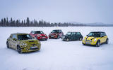 86 every Mini generation on ice 2022 feature group with camo car