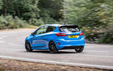 Ford Fiesta ST Edition 2020 official announcement - cornering rear