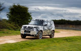 2020 Land Rover Defender prototype ride - driving front