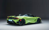 86 McLaren 765LT Spider studio static rear