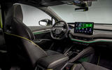 86 Skoda Enyaq coupe vRS 2022 official images cabin