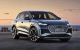87 Audi Q4 etron 2021 official reveal static front 87 Audi Q4 etron 2021 official reveal static front