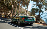 2021 BMW 4 Series Convertible official images - cornering rear 2021 BMW 4 Series Convertible official images - cornering rear