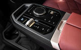 87 BMW iX prototype ride 2021 centre console