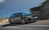 87 BMW M5 CS 2021 official reveal on road front