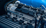 Cyan Volvo P1800 drive - engine Cyan Volvo P1800 drive - engine
