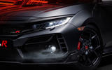 Honda Civic Type R sport line 2020 official press photos - front lights Honda Civic Type R sport line 2020 official press photos - front lights