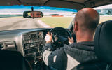 Lotus Carlton at 30 - Matt Prior driving Lotus Carlton at 30 - Matt Prior driving