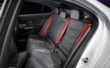 87 Mercedes AMG C43 2022 official reveal rear seats