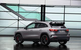 Mercedes-AMG GLA 45 S 2020 official press images - static rear Mercedes-AMG GLA 45 S 2020 official press images - static rear