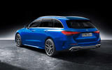 87 Mercedes Benz C Class 2021 official images estate rear 87 Mercedes Benz C Class 2021 official images estate rear
