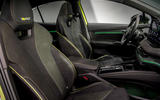 87 Skoda Enyaq coupe vRS 2022 official images vRS seats