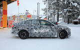 BMW 2 Series camouflage winter testing 2019 - side