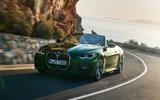 2021 BMW 4 Series Convertible official images - cornering front 2021 BMW 4 Series Convertible official images - cornering front