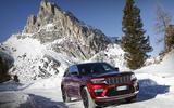 88 Jeep Grand Cherokee 4xe 2022 official images driving snow 88 Jeep Grand Cherokee 4xe 2022 official images driving snow