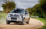 2020 Land Rover Defender prototype ride - cornering right