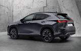 88 Lexus NX 450h+ 2021 official reveal static rear 88 Lexus NX 450h+ 2021 official reveal static rear