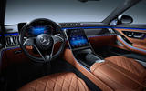 Mercedes S-Class dash