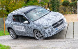 Mercedes-Benz GLA prototype ride 2019 - two wheels up