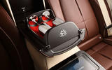 Mercedes-Maybach GLS 600 official press images - rear glass storage