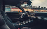 2019 Porsche 911 Carrera S track drive - cabin