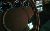 Porsche 911 Cyberpunk 2077 tie-in - steering wheel Porsche 911 Cyberpunk 2077 tie-in - steering wheel