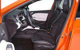 Renault Clio 2019 Autocar studio static - front seats