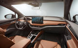 Skoda Enyaq official reveal images - studio cabin Skoda Enyaq official reveal images - studio cabin