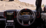 89 2022 Ford Ranger Raptor official reveal dashboard 89 2022 Ford Ranger Raptor official reveal dashboard