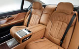 2019 BMW 7 Series official reveal - rear seats