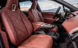 89 BMW iX prototype ride 2021 cabin
