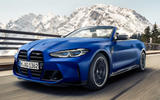 89 BMW M4 Convertible 2021 official reveal on road