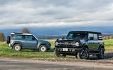 89 ford bronco vs land rover defender