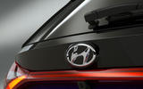 Hyundai i20 2020 studio images - rear badge Hyundai i20 2020 studio images - rear badge