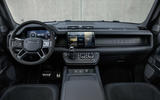 89 Land Rover Defender V8 2021 official images dashboard