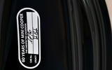 89 Mini JCW anniversary official images plaque 89 Mini JCW anniversary official images plaque