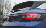 89 Mustang Mach e ID 4 Polestar 2 triple test 2021 VW rear 89 Mustang Mach e ID 4 Polestar 2 triple test 2021 VW rear