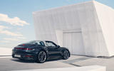 Porsche 911 Targa 992 official images - static rear