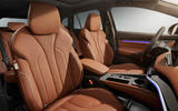 Skoda Enyaq official reveal images - studio front seats Skoda Enyaq official reveal images - studio front seats