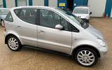 Mercedes A190 Elegance - stationary side