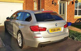 BMW 5 Series rear